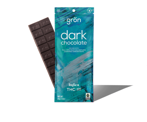 Gron: Chocolate | Dark Chocolate | Indica | 100mg