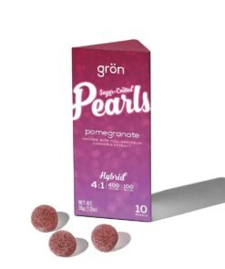 Gron: Ratio Gummies | Pomegranate 4:1 | 400mg CBD : 100mg THC | 10pk