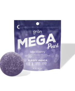 Gron: Mega Pearl | Blackberry 1:1 | 100mg THC : 100mg CBN