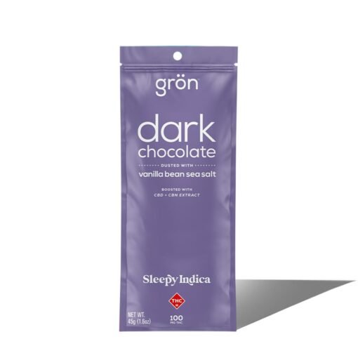 Gron: Chocolate | Dark Chocolate Bar | 1:1:1 | 100mg CBD : 100mg CBN : 100mg THC